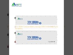 72V 300Ah 캐러반 배터리 저장 3000 번 깊이 사이클 RV 배터리
